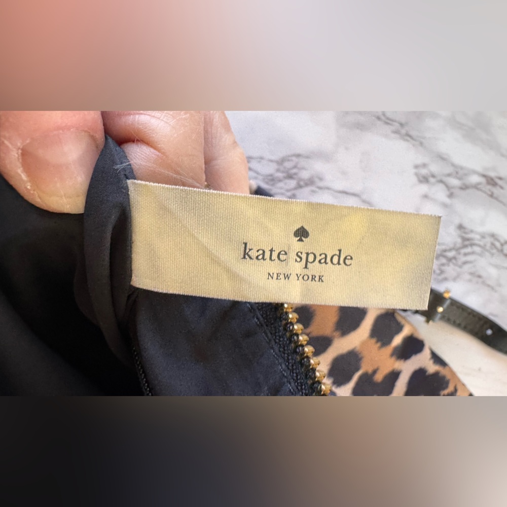 Kate Spade Nylon Animal Print Crossbody - Picture 4 of 16